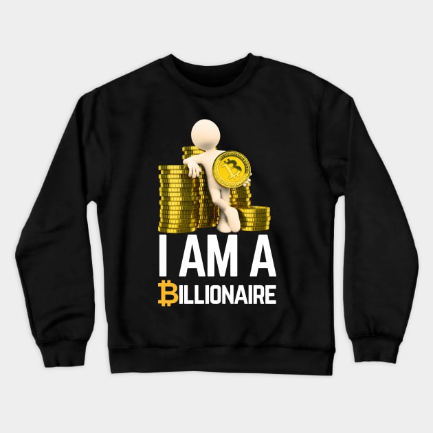 Billionaire Crewneck Sweatshirt by Tharaka Bandara